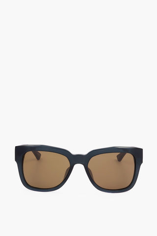 DRIES VAN NOTEN Wayfarer Sunglasses with See-Through Frame