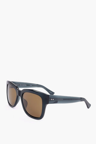 DRIES VAN NOTEN Wayfarer Sunglasses with See-Through Frame