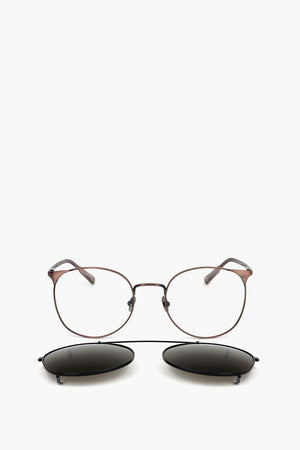 KRIS VAN ASSCHE Occhiali da Sole Wayfarer con Mascherina Removibile