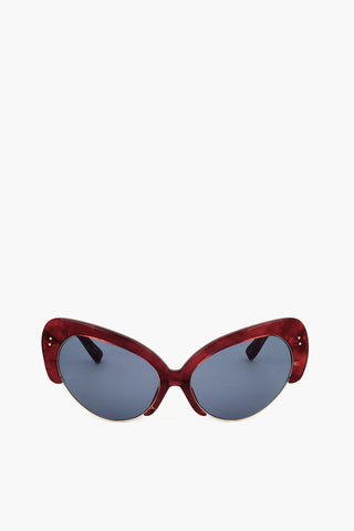 ERDEM Occhiali da Sole Cat-eye con Mezza Montatura