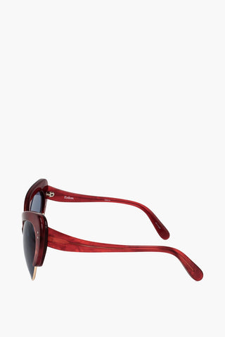 ERDEM Occhiali da Sole Cat-eye con Mezza Montatura