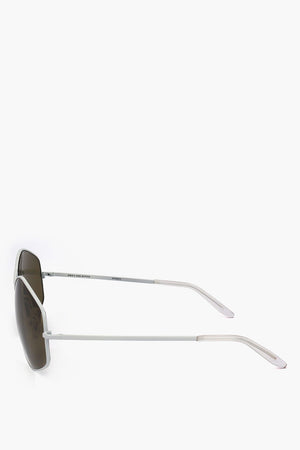 DRIES VAN NOTEN Pentagonal Sunglasses with Double Bridge
