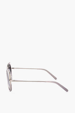 MATTHEW WILLIAMSON Cat-eye Sunglasses with Round Lenses