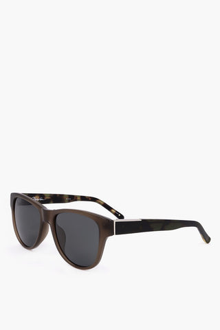 PHILLIP LIM Wayfarer Sunglasses with Tortoiseshell Detail