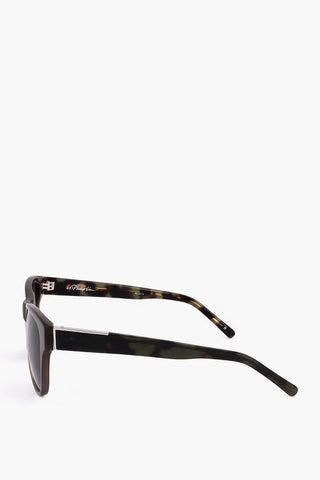 PHILLIP LIM Wayfarer Sunglasses with Tortoiseshell Detail