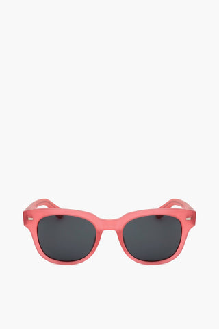 JEREMY SCOTT Wayfarer Sunglasses with Matte Frame