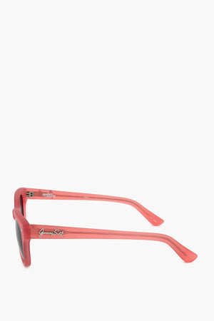 JEREMY SCOTT Wayfarer Sunglasses with Matte Frame