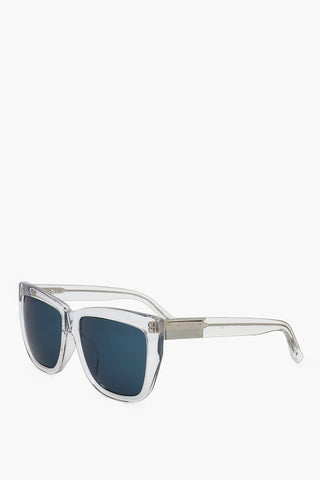 PHILLIP LIM Rectangular Sunglasses with Transparent Frame