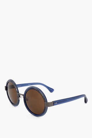 DRIES VAN NOTEN Round Sunglasses with Metal Detail
