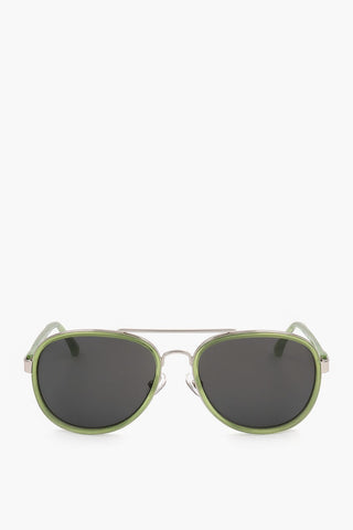 DRIES VAN NOTEN Occhiali da Sole Aviator con Aste Slim