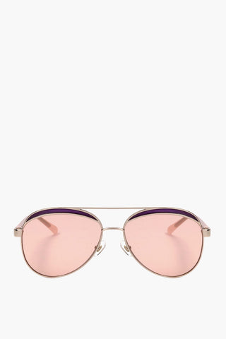 NO 21 Aviator-Sonnenbrille mit Metallfassung