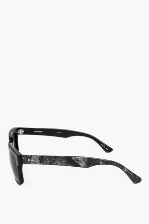 RAF SIMONS Wayfarer-Sonnenbrille mit Marmor-Effekt