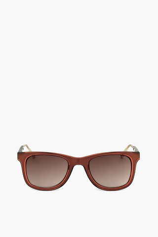 KRIS VAN ASSCHE Wayfarer Sunglasses with Gradient Lenses