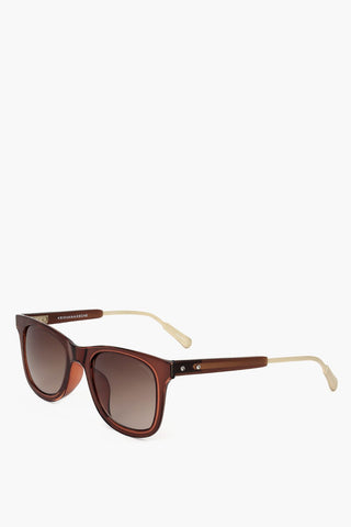 KRIS VAN ASSCHE Wayfarer Sunglasses with Gradient Lenses