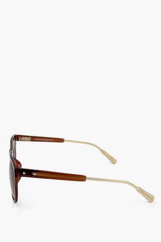 KRIS VAN ASSCHE Wayfarer-Sonnenbrille mit Verlaufsgläsern
