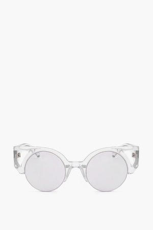 ERDEM Cat-Eye Sunglasses with Transparent Frame