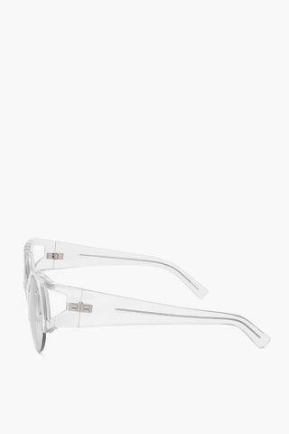 ERDEM Cat-Eye Sunglasses with Transparent Frame