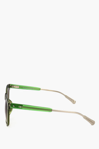 KRIS VAN ASSCHE Wayfarer Sunglasses with Gradient Lenses