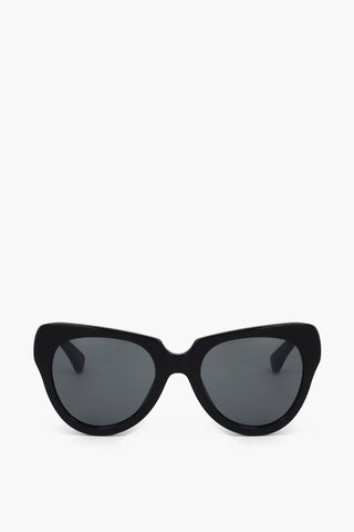 DRIES VAN NOTEN Cat-Eye Sunglasses with Monochrome Lenses