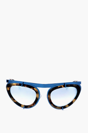 ERDEM Cat-Eye Sunglasses with Tortoiseshell Frame