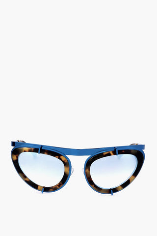 ERDEM Cat-Eye Sunglasses with Tortoiseshell Frame