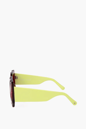 MARKUS LUPFER Square Sunglasses with See-Through Frame