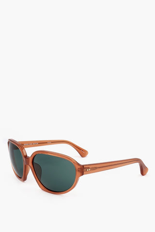DRIES VAN NOTEN Cat-eye Sunglasses with Transparent Frame