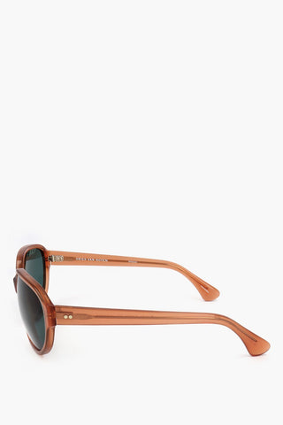 DRIES VAN NOTEN Cat-eye Sunglasses with Transparent Frame
