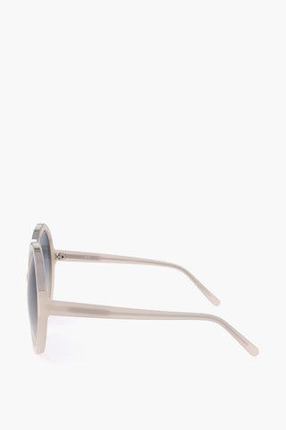 NO 21 Round Sunglasses with Gradient Lenses