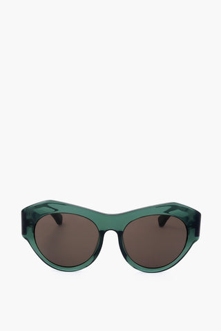 DRIES VAN NOTEN 투명 프레임 선글라스