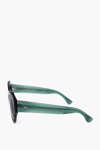 DRIES VAN NOTEN 투명 프레임 선글라스
