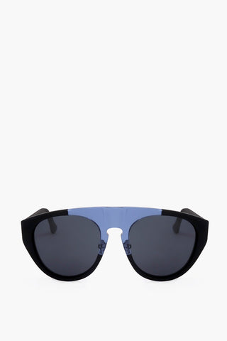 KRIS VAN ASSCHE Aviator Sunglasses with Bicolour Frame