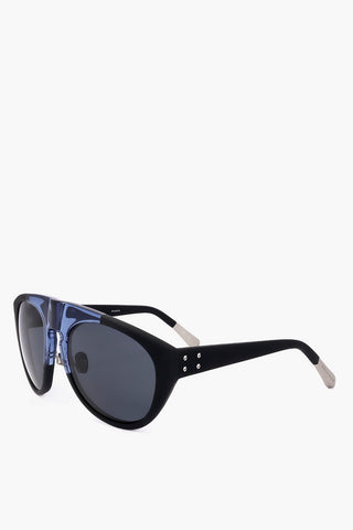 KRIS VAN ASSCHE Aviator Sunglasses with Bicolour Frame