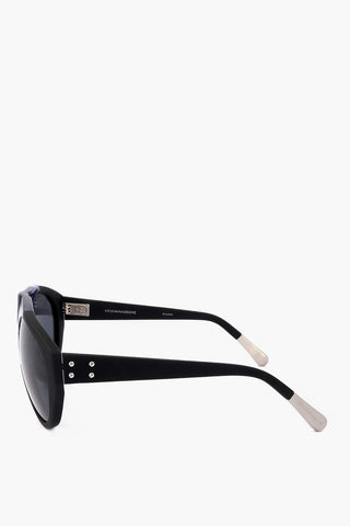 KRIS VAN ASSCHE Aviator Sunglasses with Bicolour Frame