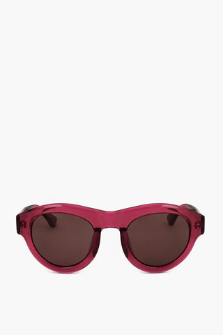 DRIES VAN NOTEN Sonnenbrille mit transparentem Gestell