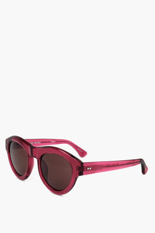 DRIES VAN NOTEN Sonnenbrille mit transparentem Gestell