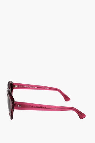 DRIES VAN NOTEN Sonnenbrille mit transparentem Gestell
