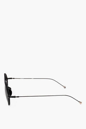 ANN DEMEULEMEESTER Occhiali da Sole Oval con Aste in Metallo