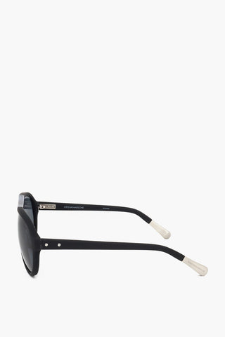 KRIS VAN ASSCHE Aviator Sunglasses with Two-Tone Frame