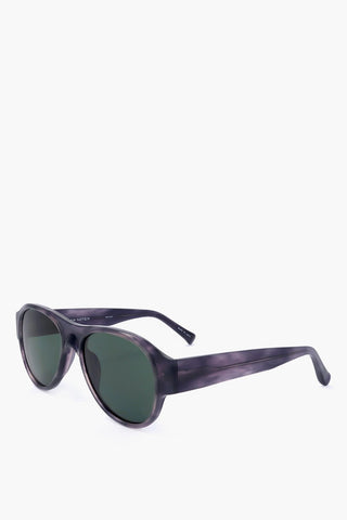 DRIES VAN NOTEN Aviator Sunglasses with Tortoiseshell Frame