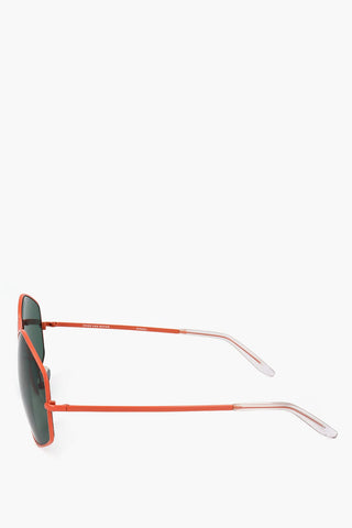 DRIES VAN NOTEN Fünfeckige Sonnenbrille mit Doppelsteg
