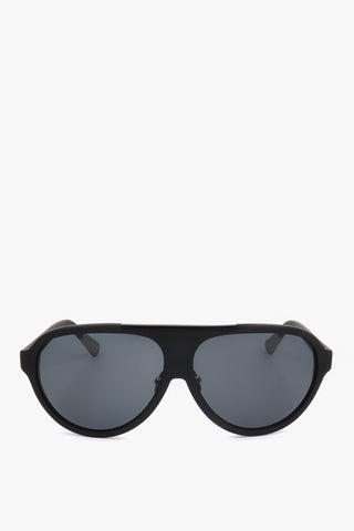 KRIS VAN ASSCHE Occhiali da Sole Aviator con Lenti Monocromo