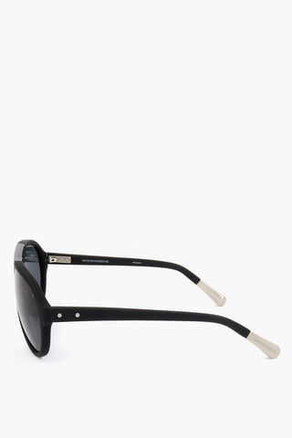 KRIS VAN ASSCHE Occhiali da Sole Aviator con Lenti Monocromo