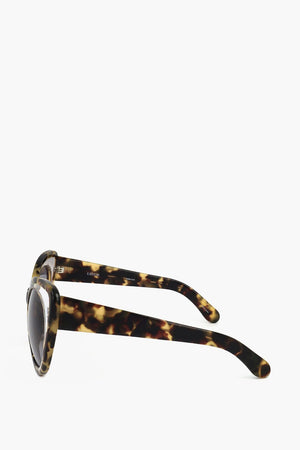 ERDEM Butterfly Sunglasses with Tortoiseshell Frame