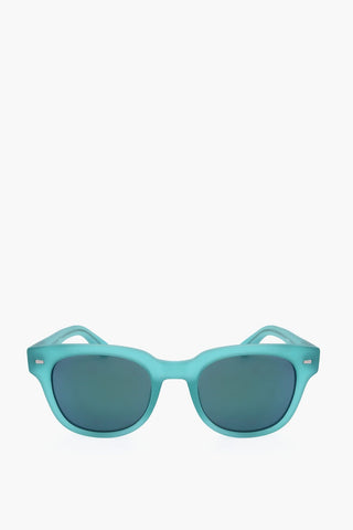 JEREMY SCOTT Wayfarer Sunglasses with Matte Frame
