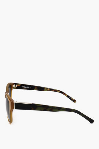 PHILLIP LIM Wayfarer Sunglasses with Tortoiseshell Detail