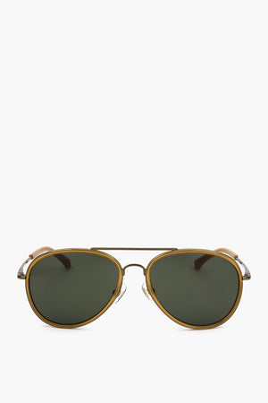 DRIES VAN NOTEN Plastic Aviator Sunglasses