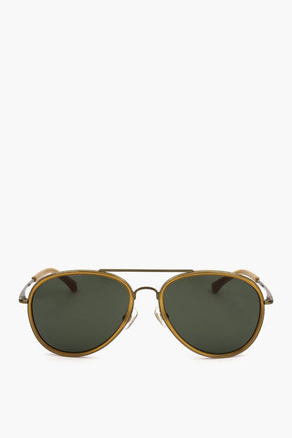 DRIES VAN NOTEN Plastic Aviator Sunglasses
