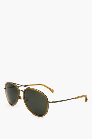 DRIES VAN NOTEN Plastic Aviator Sunglasses