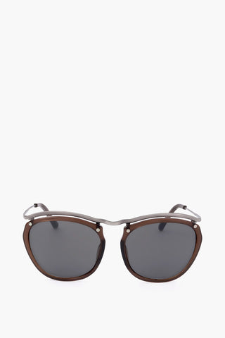 DRIES VAN NOTEN Sunglasses with Metal Bridge